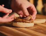 A picture of step 4 of Porchetta & Egg Breakfast Sandwich.
