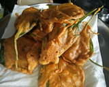 A picture of step 3 of Spinach Pakode.