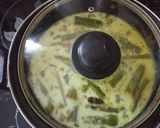 A picture of step 3 of Drumstick milk curry.