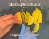A picture of step 1 of Double lemon chicken with cheat’s preserved lemon.