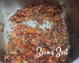A picture of step 1 of Chicken Achari Roast.
