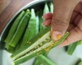 भरवा भिंडी (bharwa bhindi recipe in Hindi) रेसिपी चरण 1 फोटो
