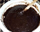 Foto langkah ke 3 dari resep Brownies panggang moist nyoklat banget (no bp&baking soda).