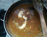 A picture of step 8 of Dal Makhani.