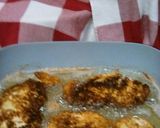 A picture of step 10 of Chicken Parmesan With Spaghetti and Garlic Bread.