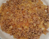 Foto del paso 4 de la receta: Empanada de carne picada de cerdo con pimentón