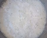 A picture of step 5 of Lachha paratha with mint buttermilk.