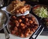 Chinese thali Veg triple schezwan fried rice with gravy recipe step 1 photo