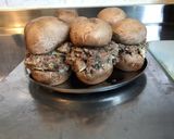Une image de l'étape 12 de Champignons bella rosé façon minis burgers.