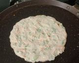 A picture of step 3 of Ragi sattva pancake.
