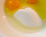 Hình bước làm 1 của món Bánh mè cuộn-món ăn vặt