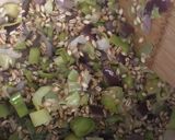 A picture of step 4 of Leek spelt risotto.