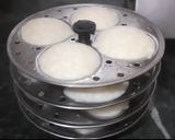 A picture of step 4 of #GA4#WEEK8#Rava Idli.