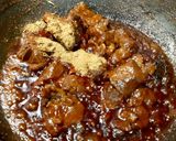 A picture of step 5 of Mutton Rogan Josh (Mutton in Kashmiri style).