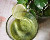 A picture of step 3 of Mint lemonade Pudina.