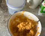A picture of step 1 of Sweet potato mochi.