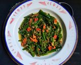 Foto langkah ke 5 dari resep Tumis Pakis Terasi.