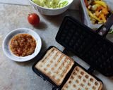 Une image de l'étape 4 de Toast antigaspillage 🥪accompagné de salade.