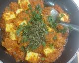 A picture of step 4 of Paneer masala.