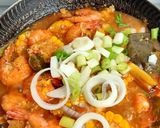 Foto langkah ke 7 dari resep Udang saus padang.
