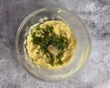 A picture of step 2 of Moong Dal Pakora.