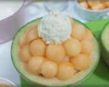 A picture of step 11 of Melon Milk Shaved Ice – Popular Korean Dessert.
