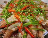 Foto langkah ke 1 dari resep Udang Kukus ang ciu.