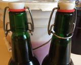 A picture of step 4 of California Farm Watermelon Wine and Pickled Rind.
