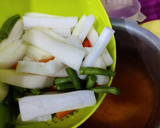 A picture of step 4 of Sambar with winter vegetables(One pot no onion no garlic sambar).