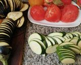 Une image de l'étape 6 de TIAN PROVENÇAL AUX LEGUMES ET MOZZARELLA🍆🌶️🍅.
