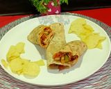 A picture of step 9 of Chicken Roll.