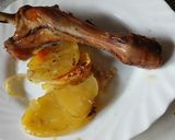 Foto del paso 8 de la receta: Cordero lechal al horno con patatas