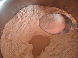 Pan de campo con grasa