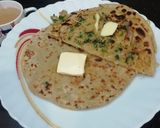 A picture of step 6 of Cilantro and Radish Paratha.