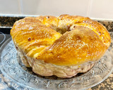 Foto del paso 17 de la receta: Brioche navideño con mermelada de frambuesas