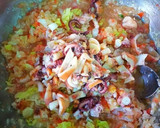 Foto del paso 6 de la receta: Ensalada de picadillo con pulpitos y toque de pulpo a la gallega