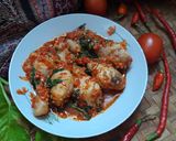 Foto langkah ke 3 dari resep Ayam rica rica kemangi.