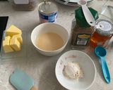 A picture of step 2 of Toffee Cake.