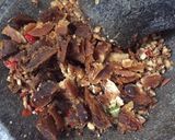 Foto langkah ke 3 dari resep Sambal rujak buah/sambal lotis maknyuss.