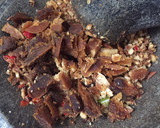 Foto langkah ke 3 dari resep Sambal rujak buah/sambal lotis maknyuss.