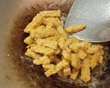 Foto langkah ke 4 dari resep Tumis kembang Turi, tempe dan teri.