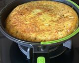 Foto del paso 6 de la receta: Tortilla rellena de Jamón York y Queso