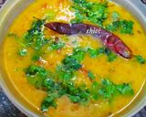 A picture of step 5 of Dal Tadka (Goan style).