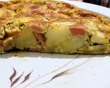 Foto del paso 9 de la receta: Tortilla de papa reciclada y salchichas