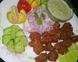 A picture of step 4 of Bihari boti.