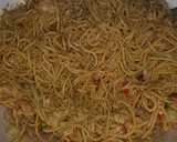 Foto langkah ke 6 dari resep Mie Tek-Tek Goreng.