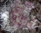 A picture of step 7 of Cluster beans bhaji.