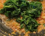 A picture of step 5 of Palak Dal Tadka.