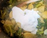 Une image de l'étape 5 de Saumon, pommes de terre et brocolis à la Nutricook...