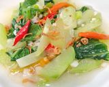 Foto langkah ke 8 dari resep Tumis labu siam pokcoy.